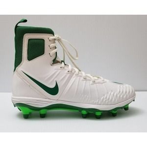 Nike Force Savage Varsity Mens Size 8 Football Cleats Green Irish 880140-134 EUC